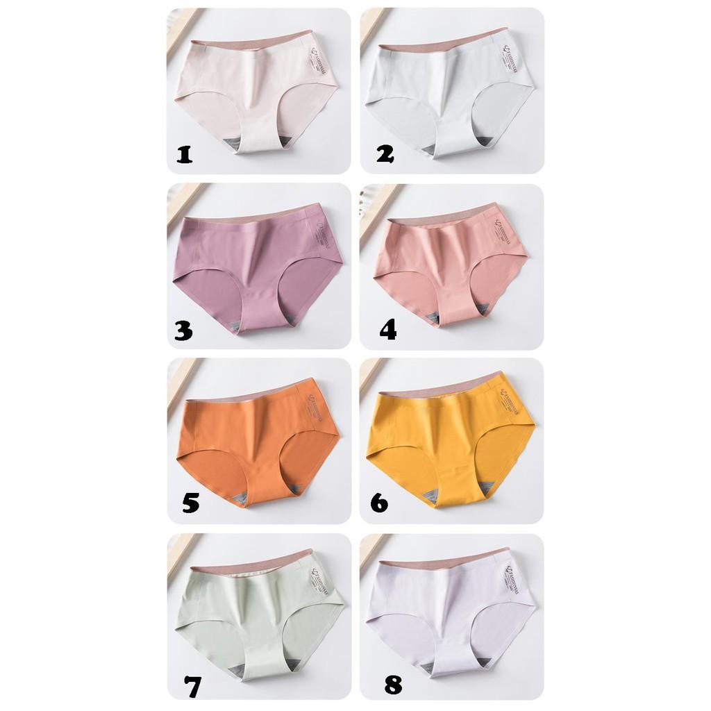 Quần lót nữ đẹp ️️ Quần lót nữ đúc su không đường may kháng khuẩn - Quần chip su lạnh có size Đại