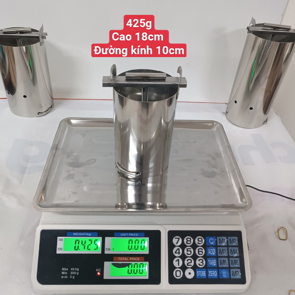 Khuôn Làm Giò Xào 1000 gr Làm Giò Thủ Chuyên Nghiệp, Đảm Bảo An Toàn Vệ Sinh Thực Phẩm Cam Kết Xài Bền PVN4857