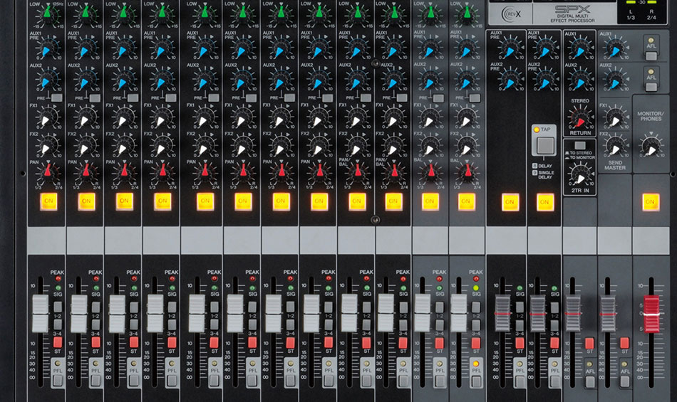 Mixer Analog Yamaha MGP 16X - Hàng chính hãng