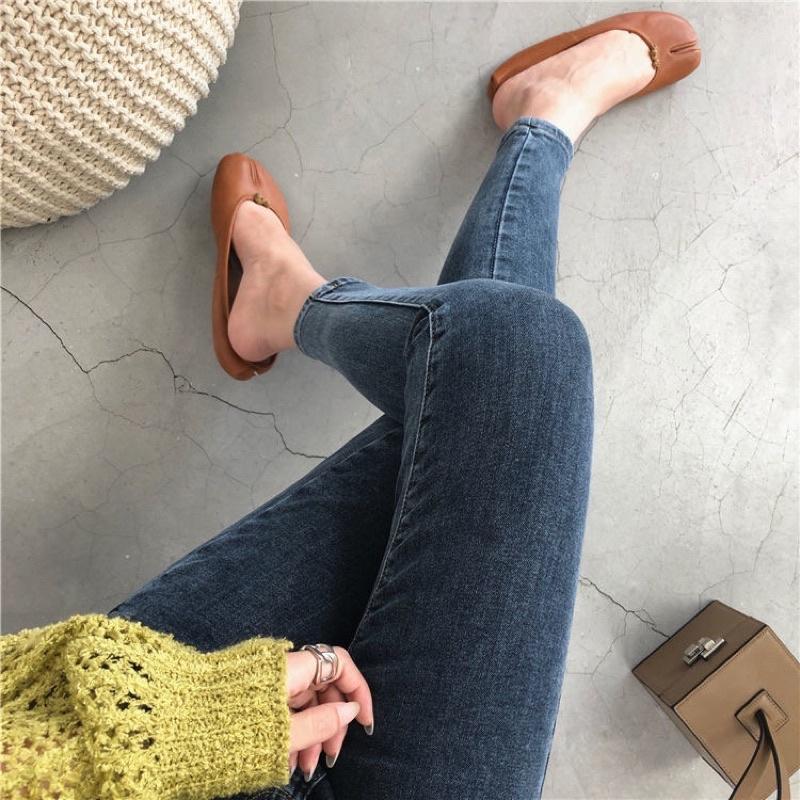 Quần Skinny Lưng Cao Siêu Co Giãn Không Phai Màu