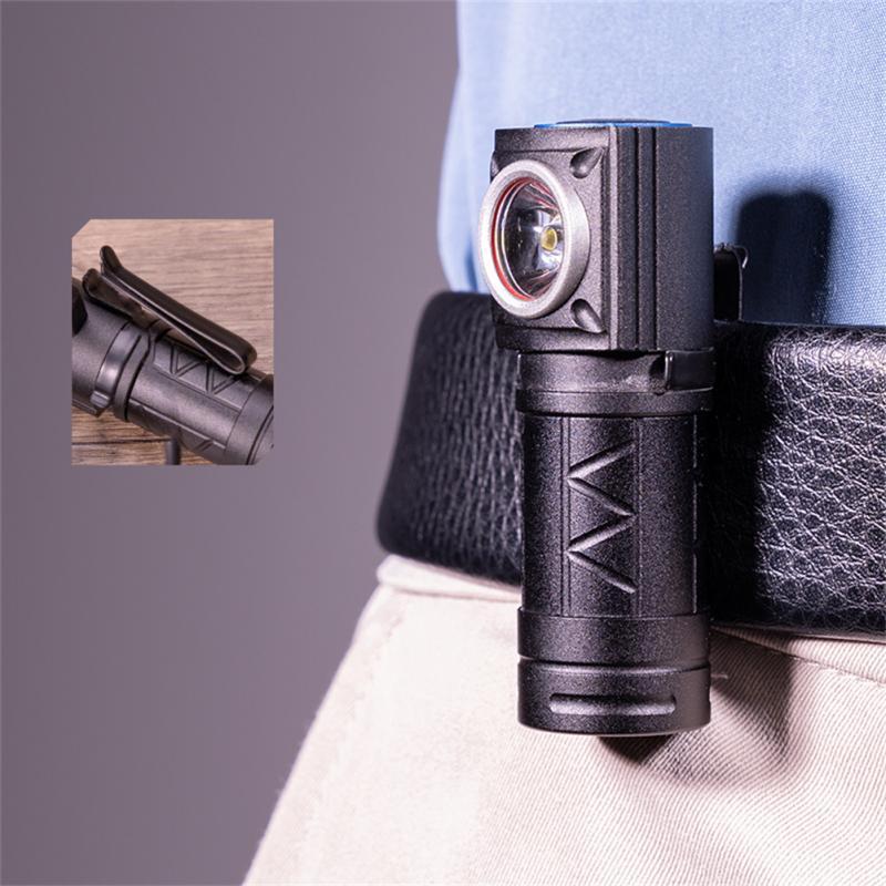XPG Mini Flashlight 10W LED Headlamp Tactical Outdoor Camping Hiking Strong Light 550 Lumens IPX6 USB Rechargeable Flashlight