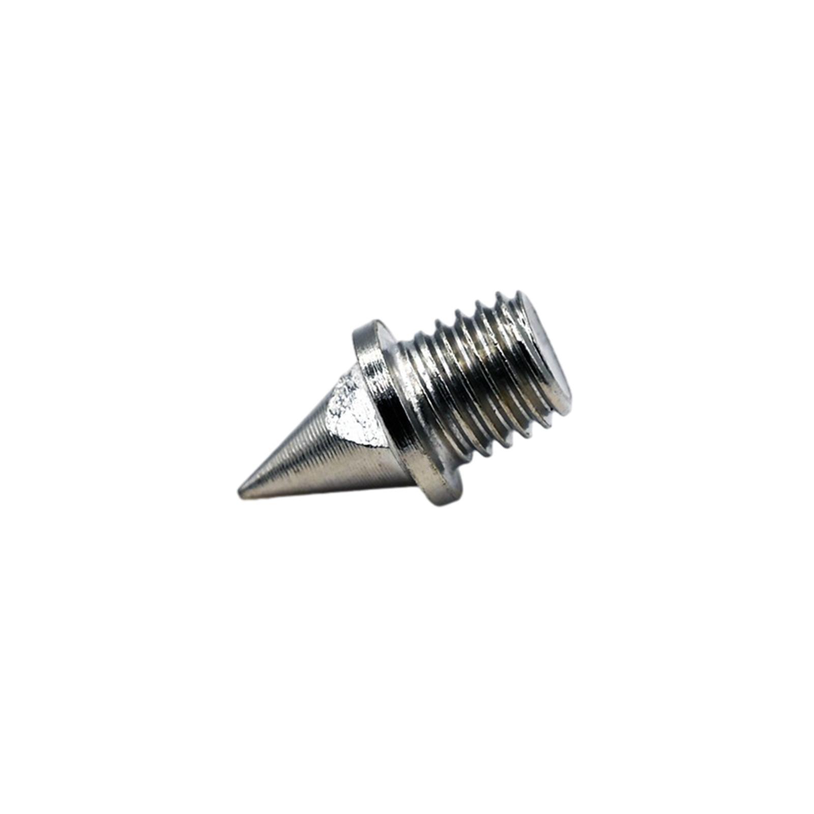 Steel Track Spikes, 12 Pcs Track Spikes for Track Shoes, Replacement Spikes for Track and Field Sprinting or Cross Country