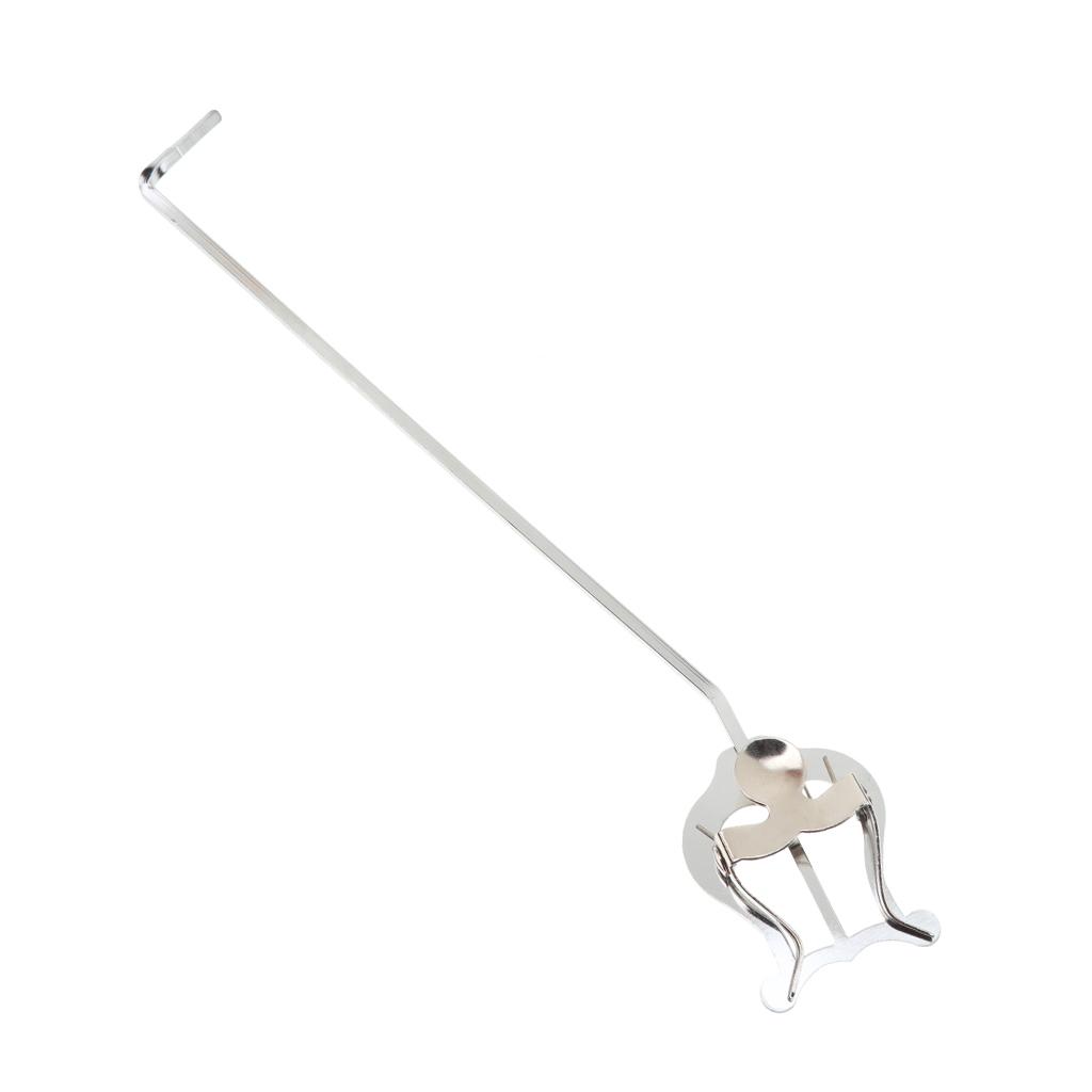 Sunnimix Hành Quân Baritone Kẹp Trên Cây Đàn Lia Tờ Nhạc Kẹp Đứng Nhạc Cụ Giá Đỡ Cho Phụ Kiện Nhạc Cụ, Dễ Dàng Lắp Đặt