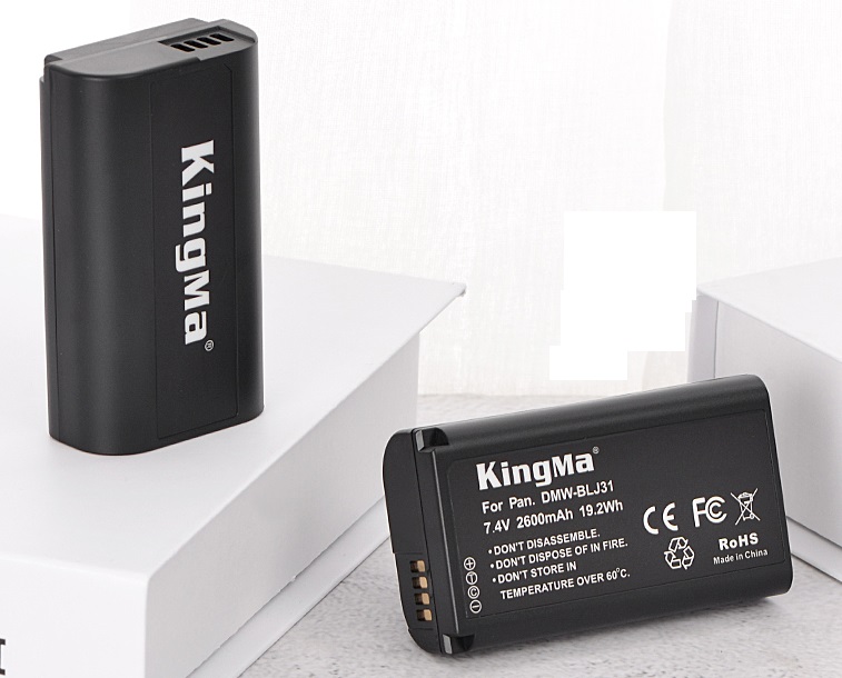 Combo pin sạc Kingma cho Panasonic DMW-BLJ31, Hàng chính hãng
