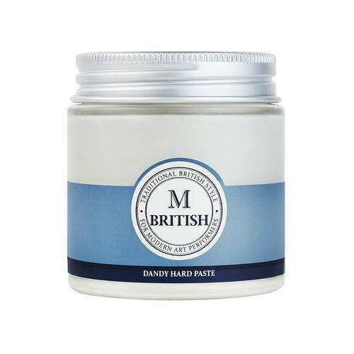 Sáp vuốt tóc tạo kiểu cho nam nữ hàn quốc BRITISH M Dandy Hard Paste 100g