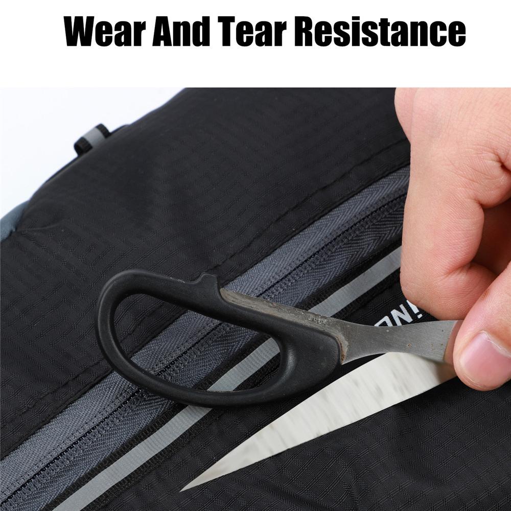 Balo đi xe đạp dung tích 10L, vải nylon siêu nhẹ chống thấm nước và chống rách.