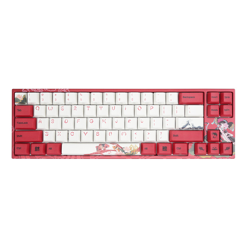 Bàn Phím Cơ Varmilo MY68 Koi Red - Hàng Chính Hãng