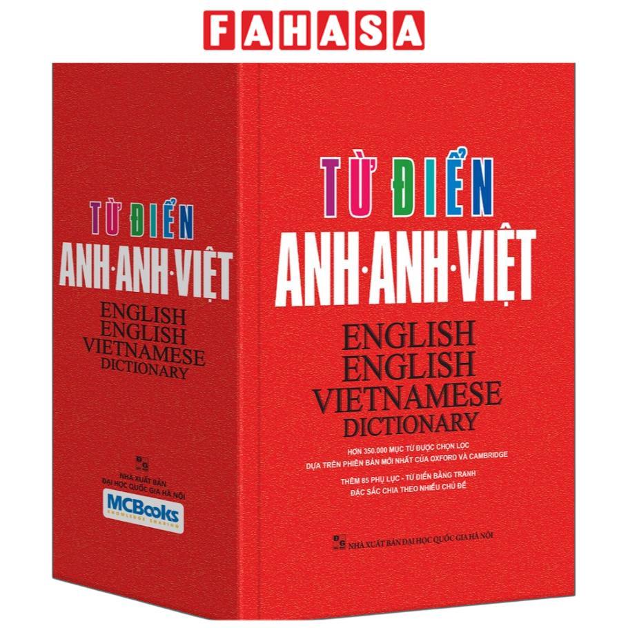 Sách - Từ Điển Anh-Anh-Việt - Bìa Cứng (Tái Bản 2026)