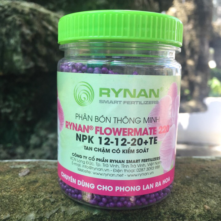 Combo 3 Phân Bón Thông Minh Dành Cho Hoa Lan Rynan