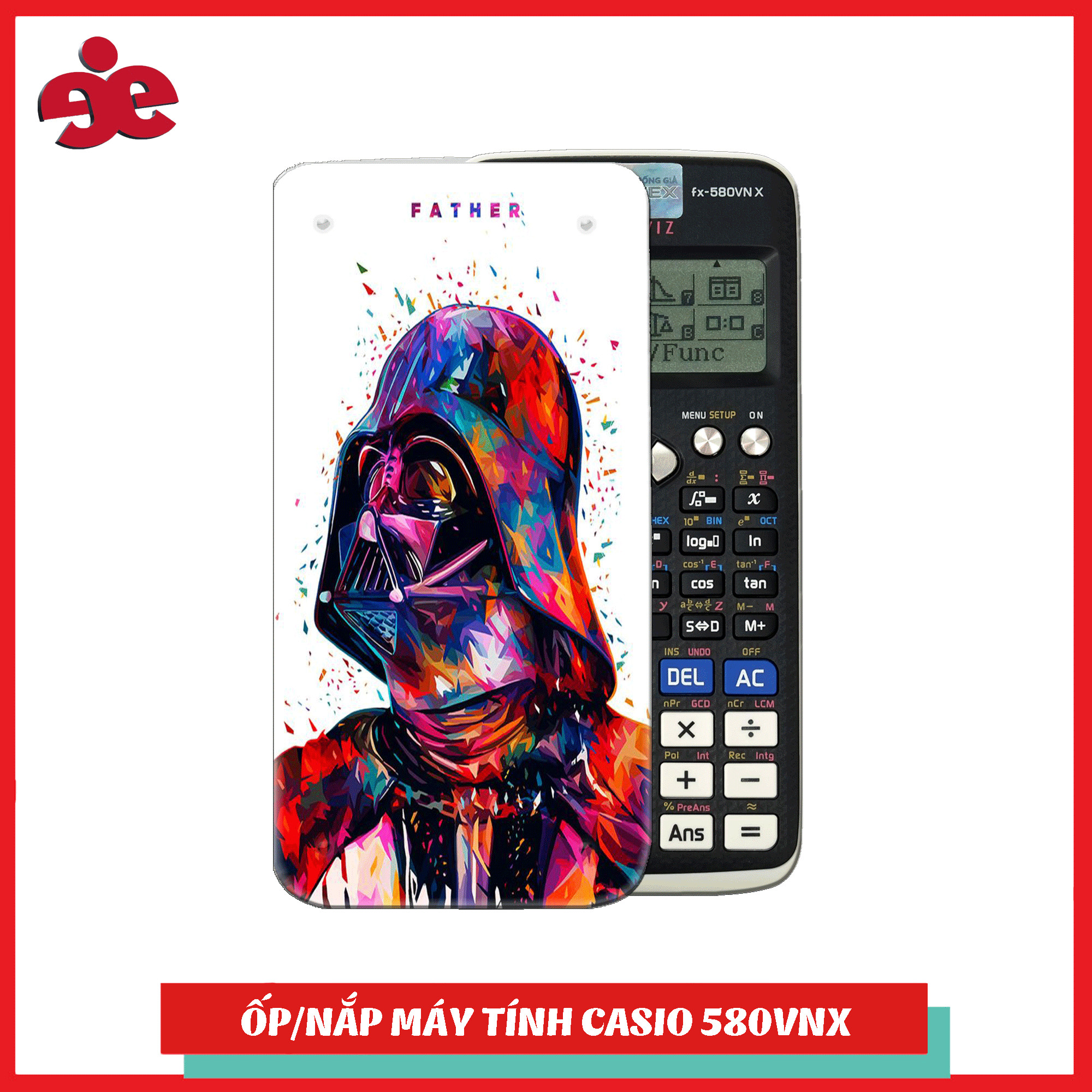 Ốp Trang Trí Dành Cho Máy Tính Casiofx 580 VNX - hisach.com