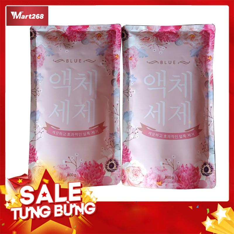 Nước Giặt Hàn Quốc 800ml 2 Trong 1 Giặt Và Xả Tiện Dụng, Mùi Hương Nhẹ Nhàng Dễ Chịu