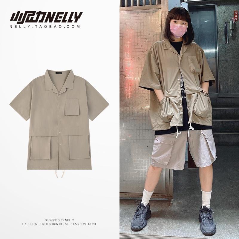 Áo Sơ Mi oversize nam nữ Nelly Heybig