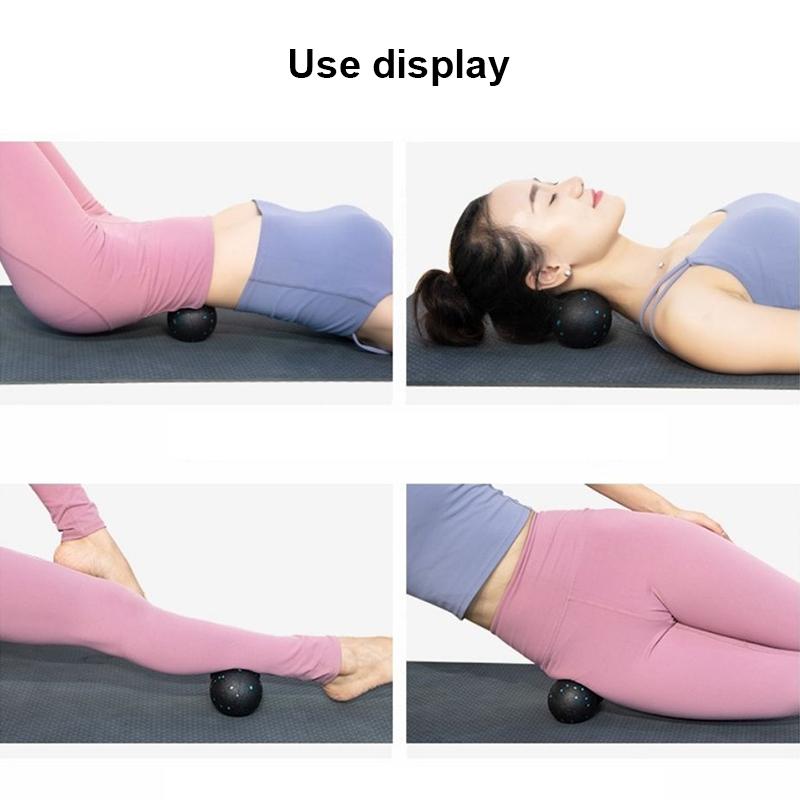 Yoga Block Block Peanut Ball Lacrosse Myofascia Ball Massage Anti-Stress Ball Epp Fascia Trị liệu thư giãn tập thể dục tập thể dục Color: Set H