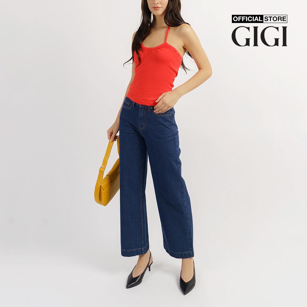 GIGI - Áo kiểu nữ cổ yếm thắt dây nữ tính G1201T221233