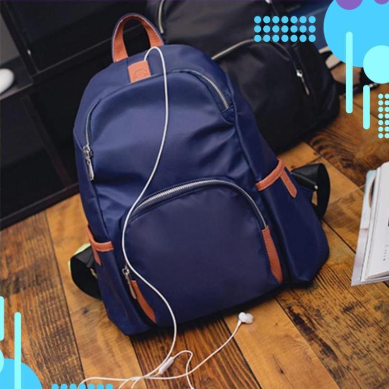 ️ Deal Sốc ️ Ba Lô Phối Da Thời Trang Phong Cách Hàn Quốc Đồ Da Thành Long TLG 208066