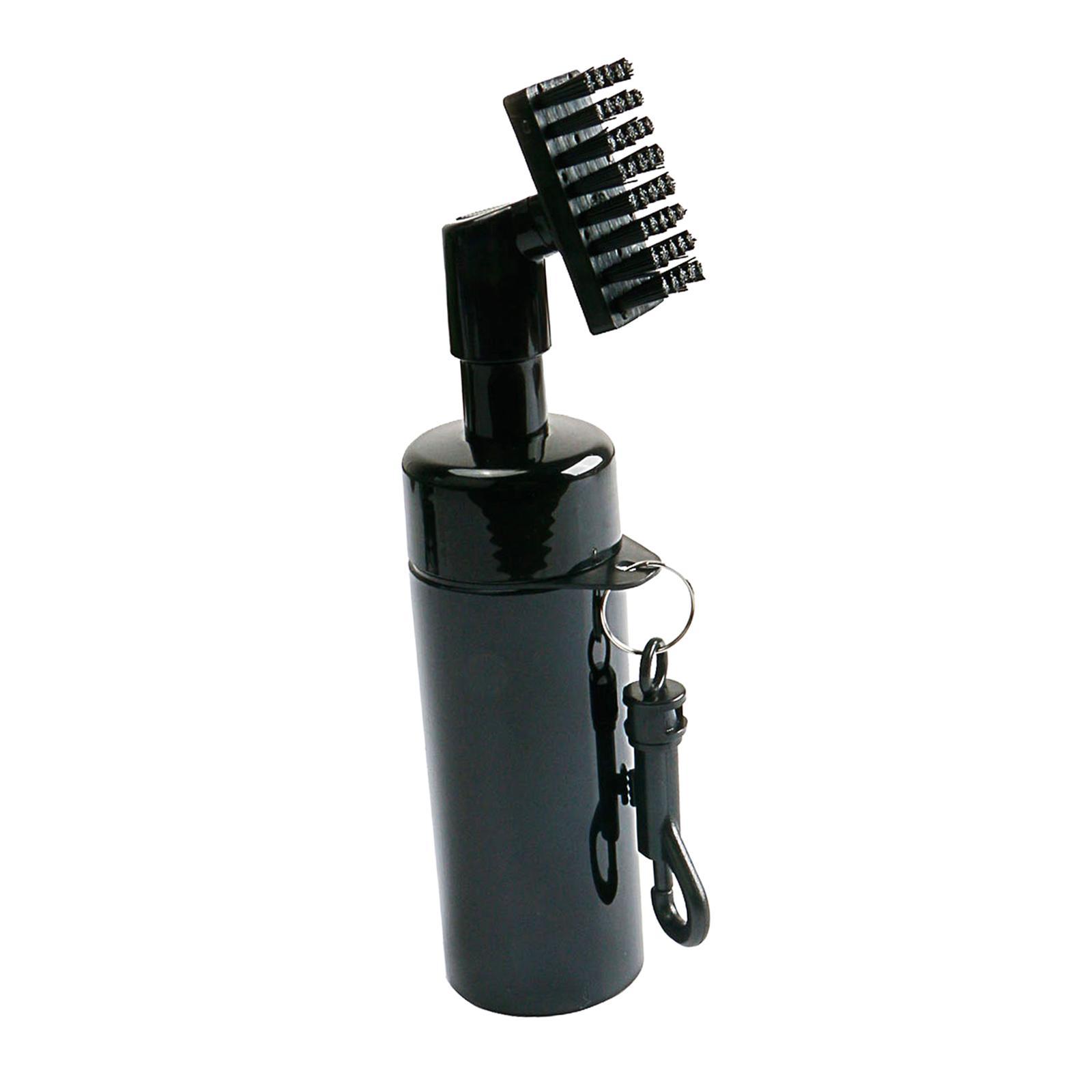 Golf Club Brush with Groove Cleaner with Water Bottle Equipped with Water Spray Device