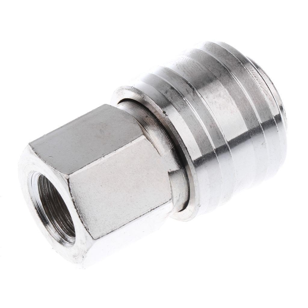 Pneumatic Connector Adapter Coupling Accessory DIY Coupler Threaded Fastener