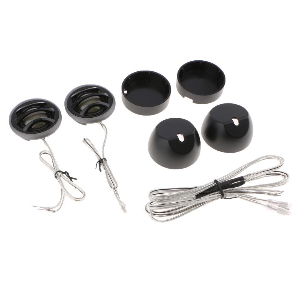 Super Loud Tweeter Blast Tone 12V Electric Compact Car Auto Horn Black