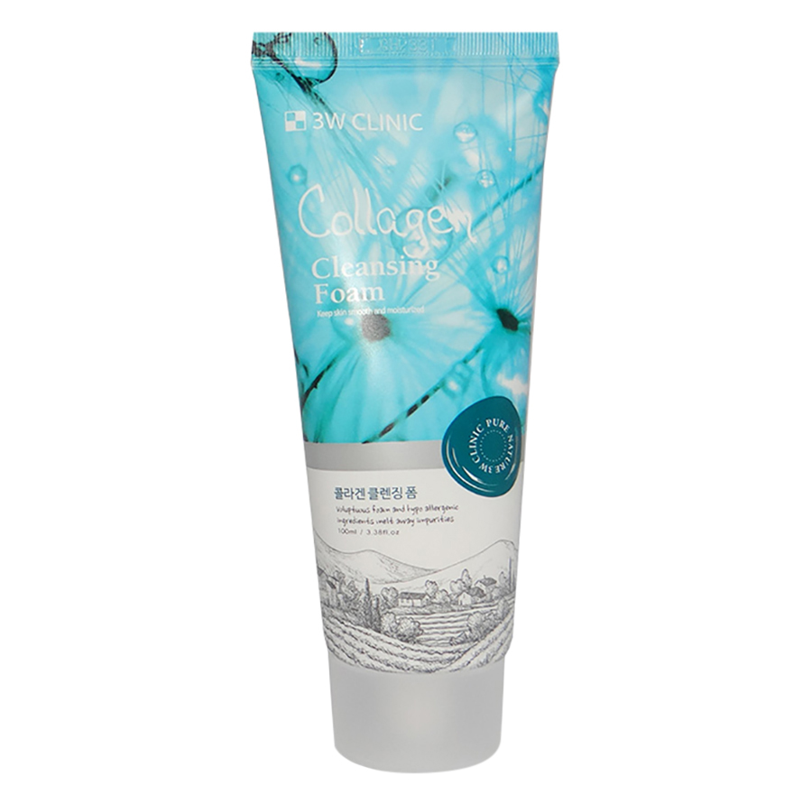 Sữa Rửa Mặt Collagen 3W Clinic