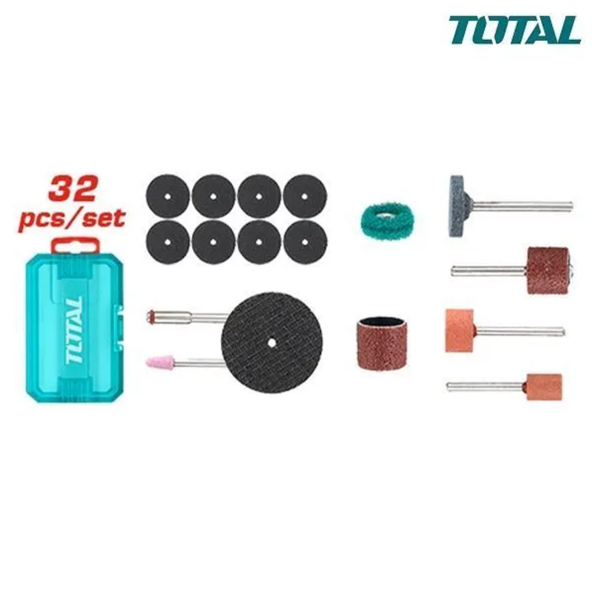 BỘ 32 LINH KIỆN MÁY MÀI KHUÔN TOTAL TAKMG5031 - HÀNG CHÍNH HÃNG