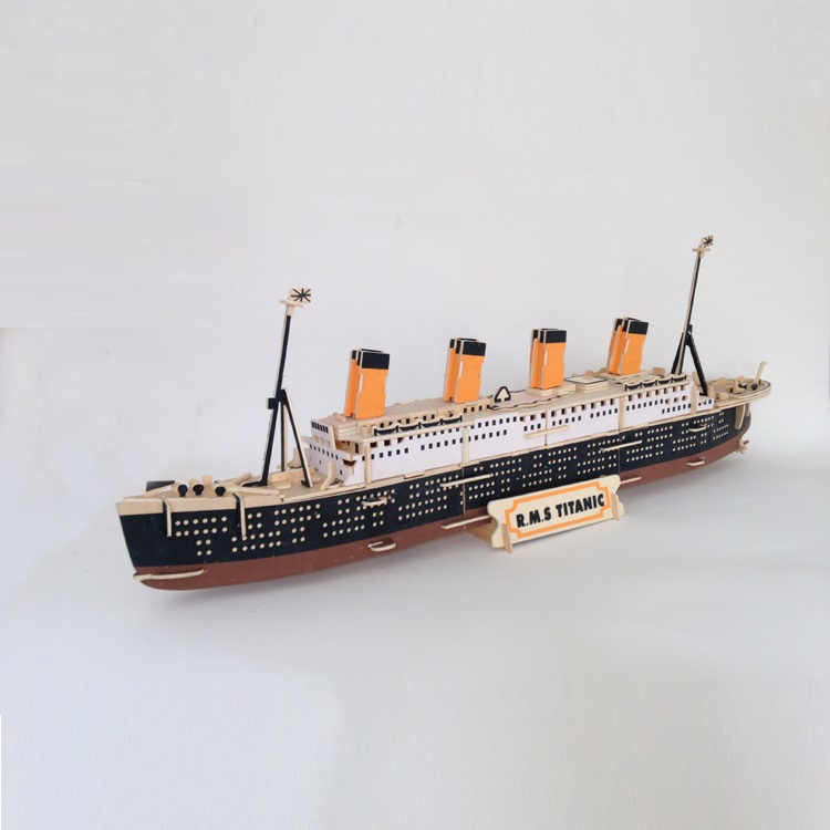Đồ chơi lắp ráp gỗ 3D Mô hình Tàu R.M.S Titanic