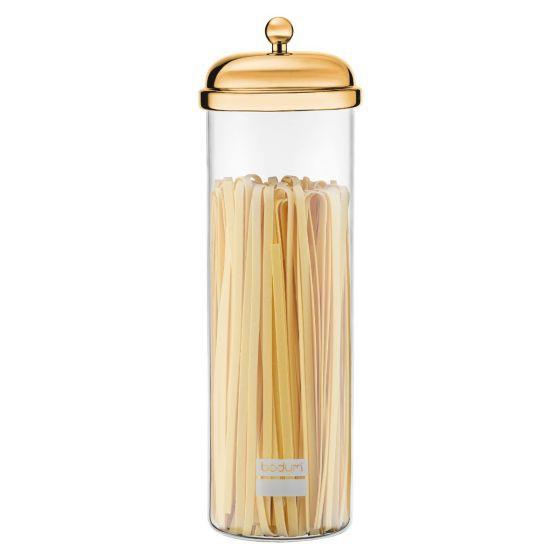 Bodum 11784_ Hũ thủy tinh Bodum Classic Storage Jar nắp mạ kim loại