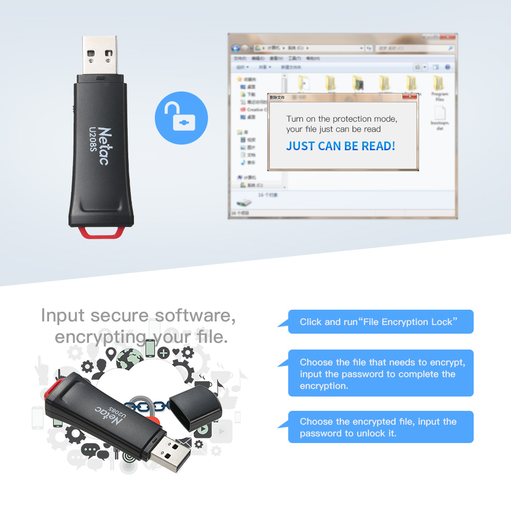 USB 2.0 Netac U208S