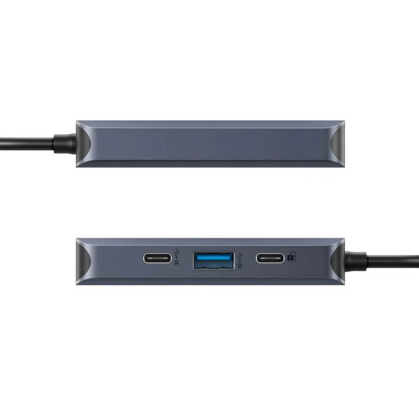 HUB chuyển đổi HyperDrive Next 4 in 1 Port USB-C cho Macbook/ Laptop - Truyền tải dữ liệu nhanh HD4001GL