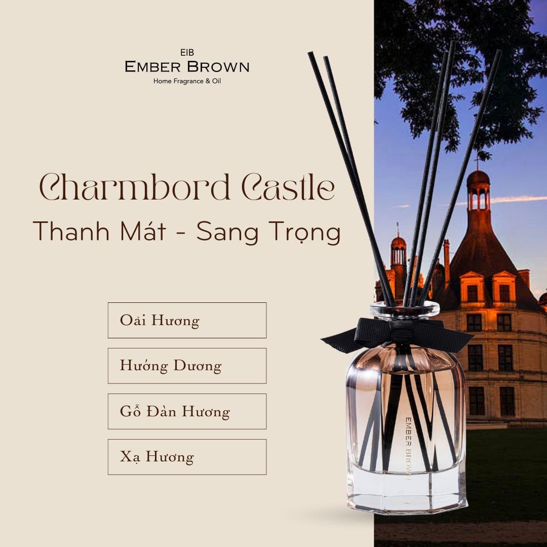 Tinh Dầu Nước Hoa Thơm Phòng EMBER BROWN - CHAMBORD CASTLE