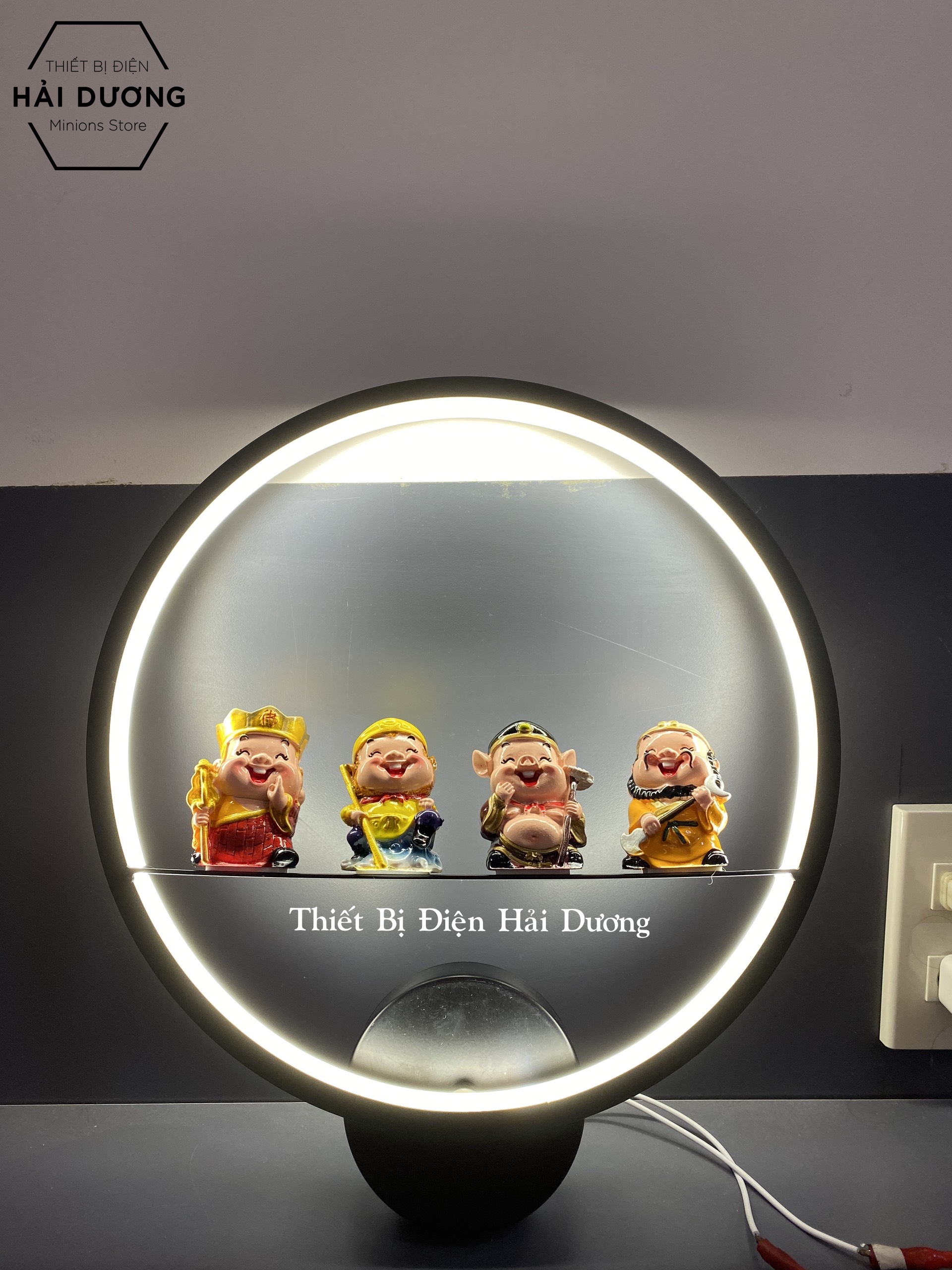 Đèn Led Treo Tường Hiện Đại 4 Thầy Trò Tây Du Ký Siêu Dễ Thương - 3 Chế Độ Ánh Sáng Led Tiết Kiệm GT180