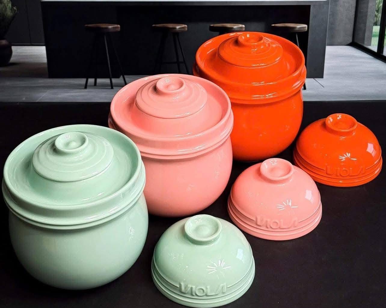 Hũ muối dưa cà Viola 1,5 lít hàng chính hãng