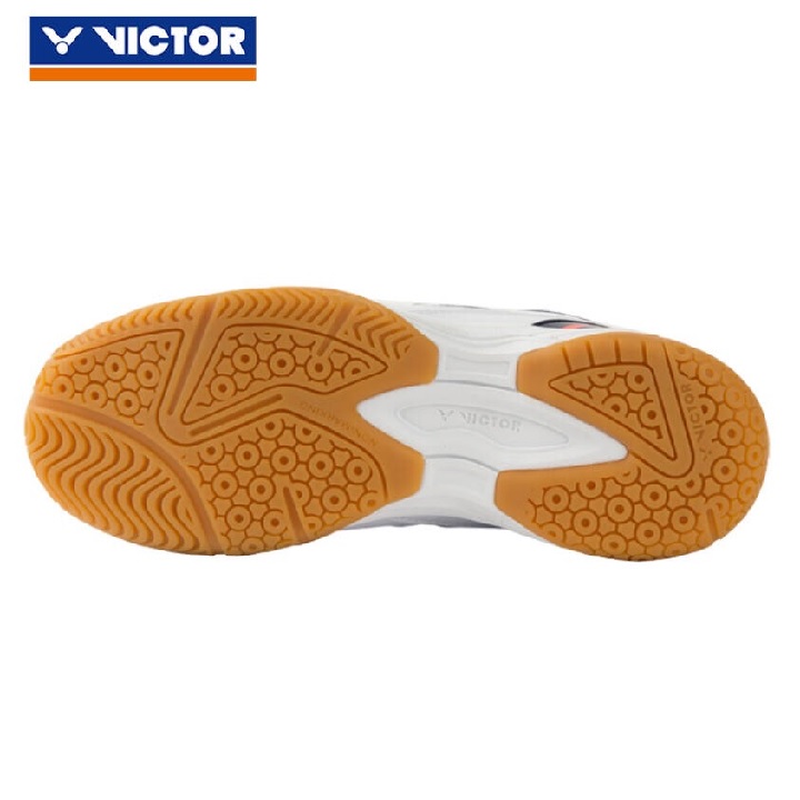 Giày cầu lông nam nữ Victor SH-170AB mẫu mới, full box, chống trơn trượt, màu trắng đen đủ size