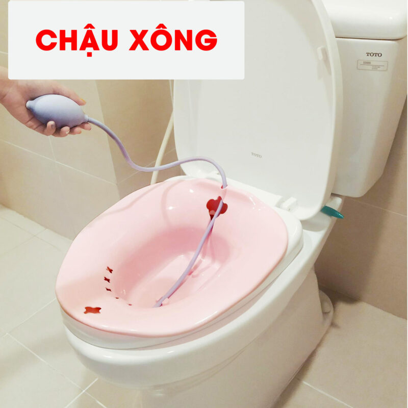 Combo xông vùng kín và chậu xông Bảo Nhiên