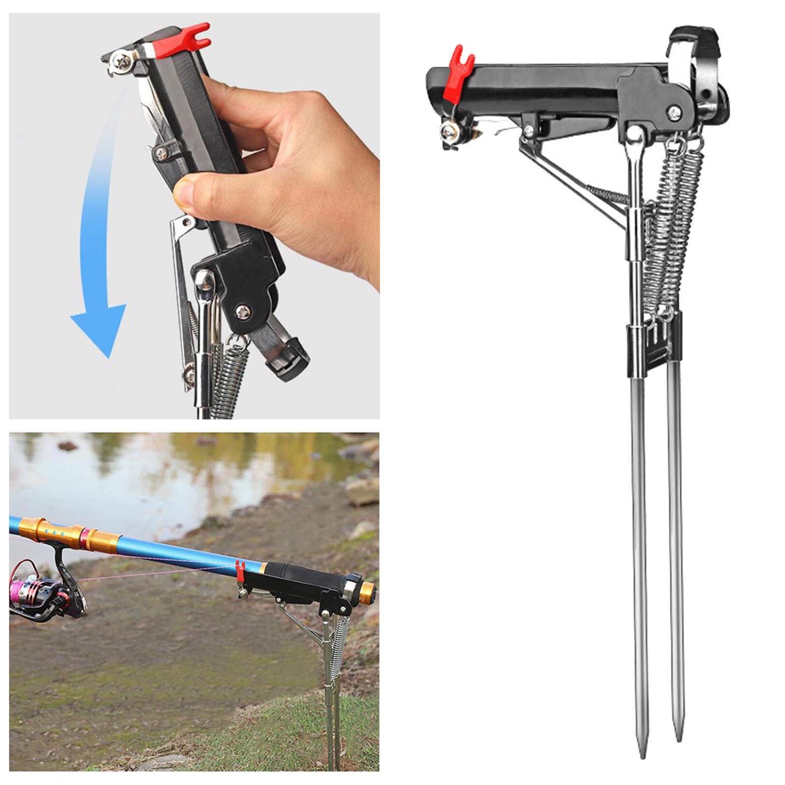 Automatic Fishing Rod Holder Ground Insert Bracket Fishing Accessories Fish