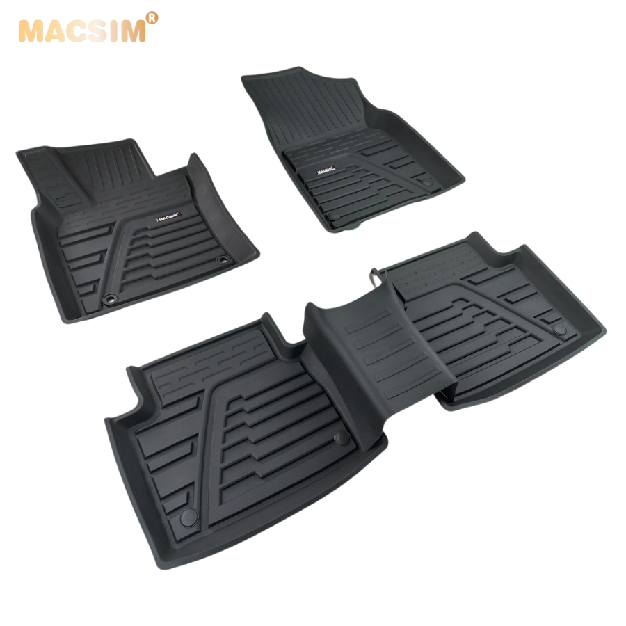 Thảm lót sàn xe ô tô TOYOTA NEW CAMRY 2019- đến nay Nhãn hiệu Macsim chất liệu nhựa TPE đúc khuôn cao cấp