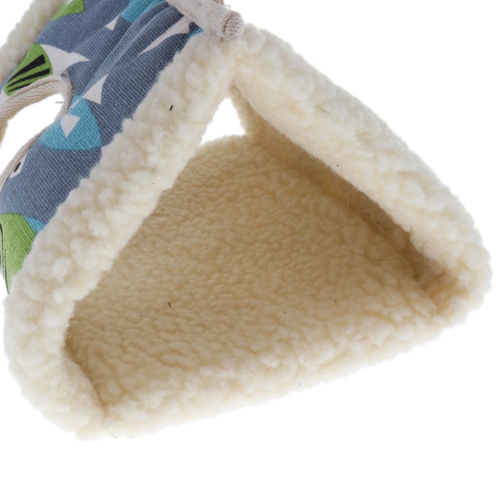 Tunnel Bird Hamster Hammock Hanging Nest Bed Small Animals Rat Ferret Toy