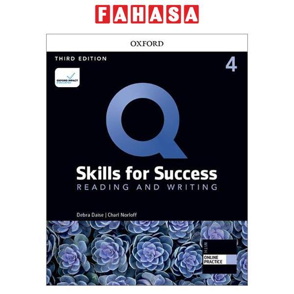 Q: Skills For Success: Level 4: Reading And Writing Student Book With iQ Online Practice - 3rd Edition