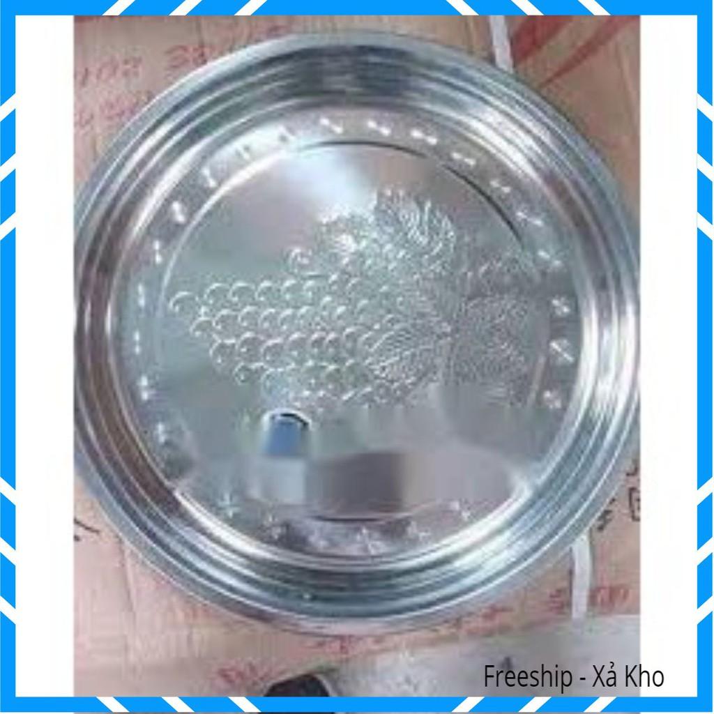 Xả Kho khay inox tròn hình nho