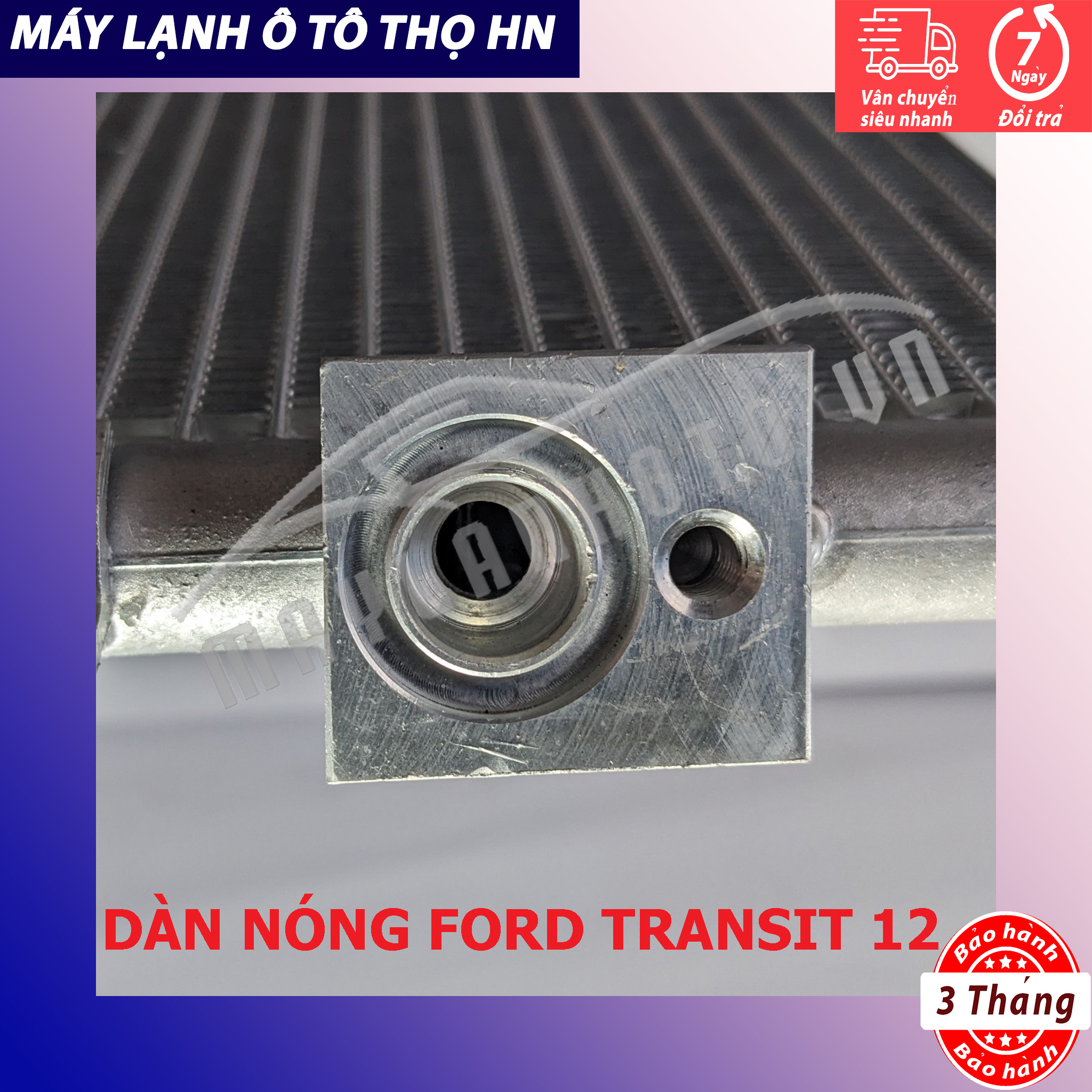 Dàn (giàn) nóng Ford Transit 2012 hàng xịn Thái Lan (hàng chính hãng nhập khẩu trực tiếp)