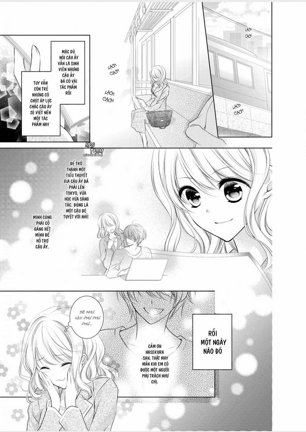 tiểu thuyết gia gợi cảm thì thầm bên tai cô gái nhỏ chapter 5 16