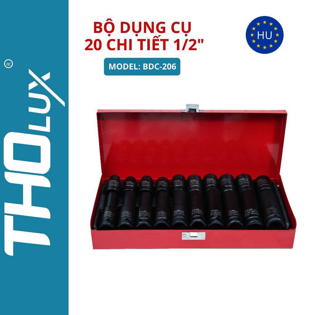 Bộ dụng cụ 20 chi tiết 1/2&quot; BDC-206 Tholux
