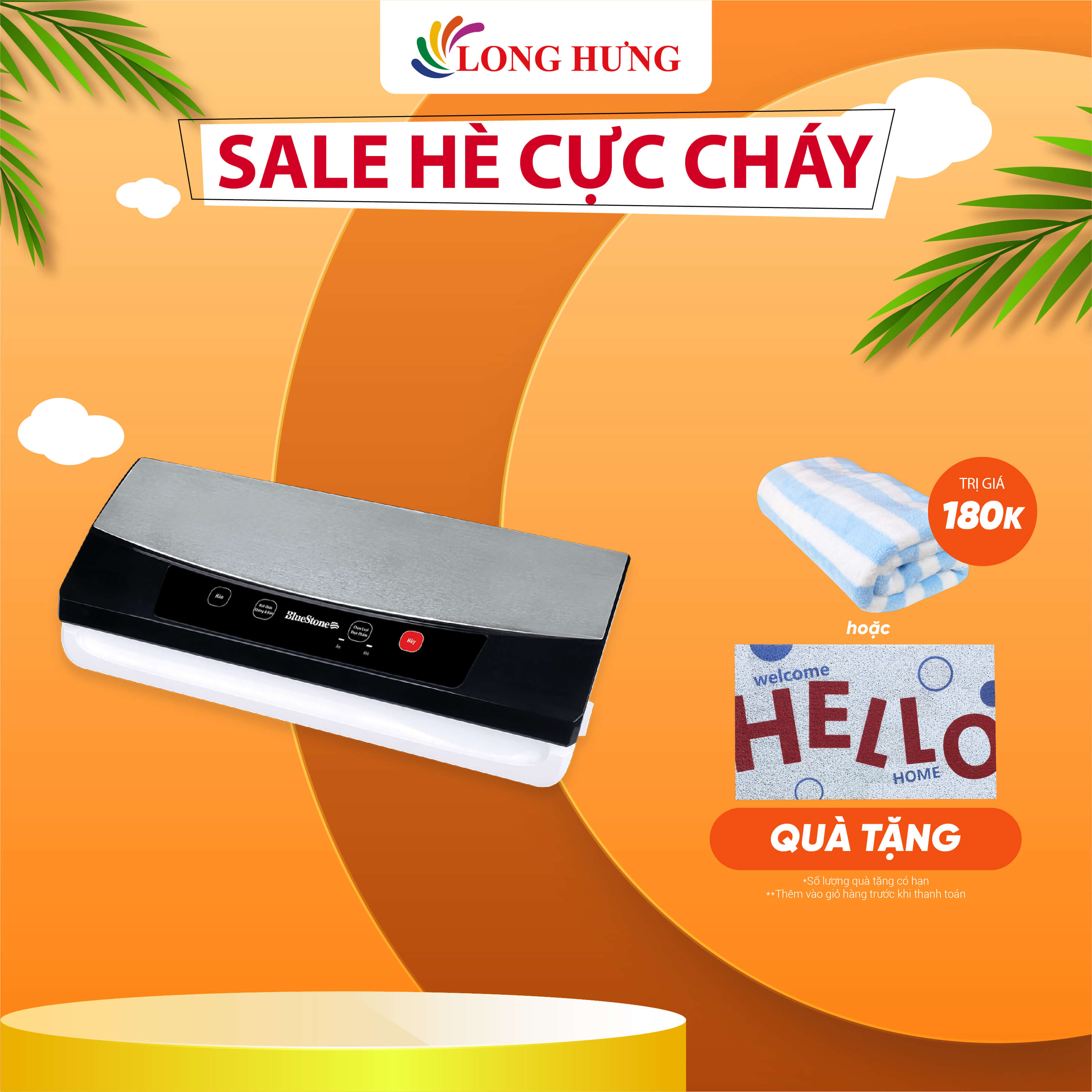 Máy hút chân không Bluestone VSB-2735 - Hàng chính hãng