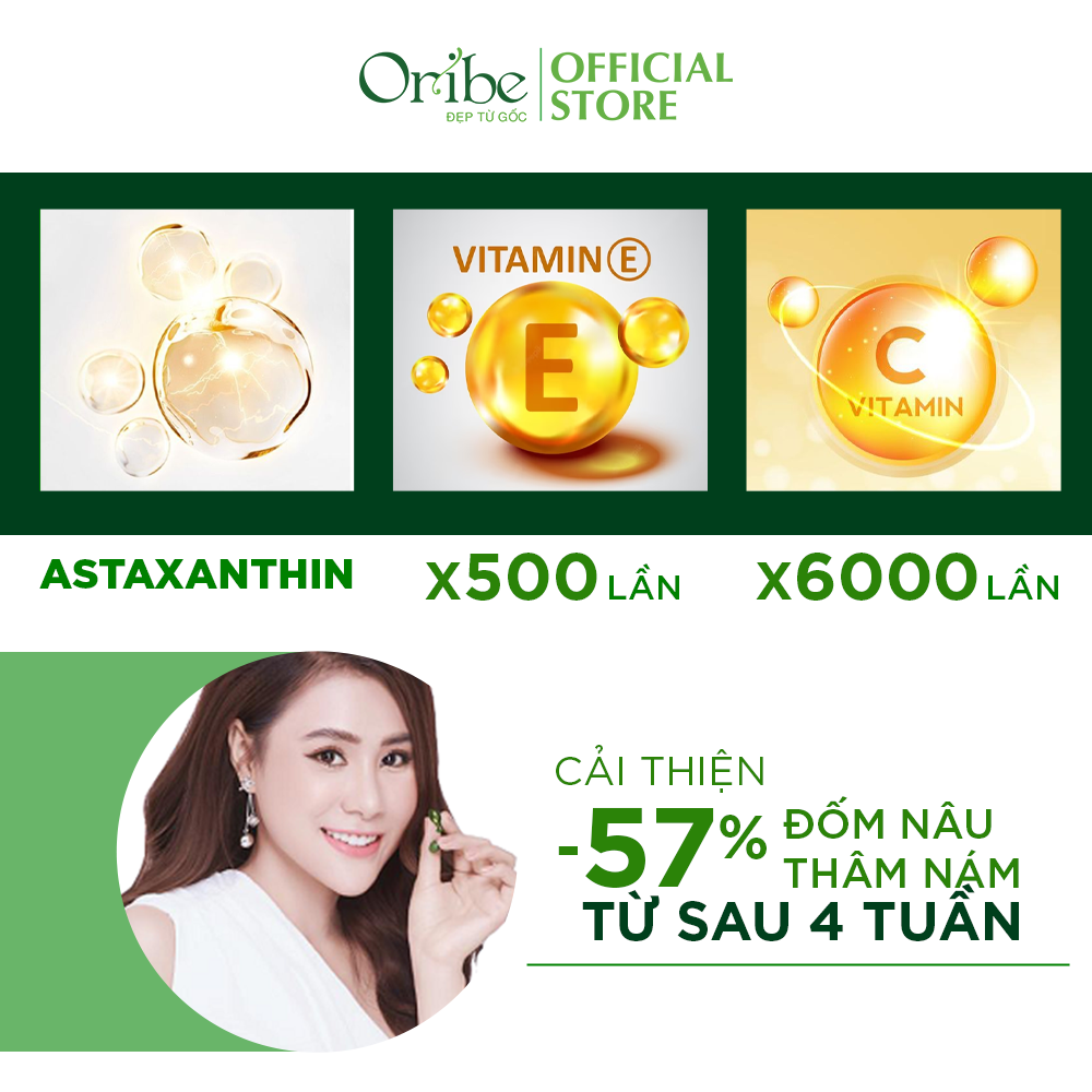 Serum Trắng Da Mờ Nám Tàn Nhang Chống Lão Hóa Oribe - Vi Tảo Lục và Tinh Dầu Thông Trắng Nhật Bản