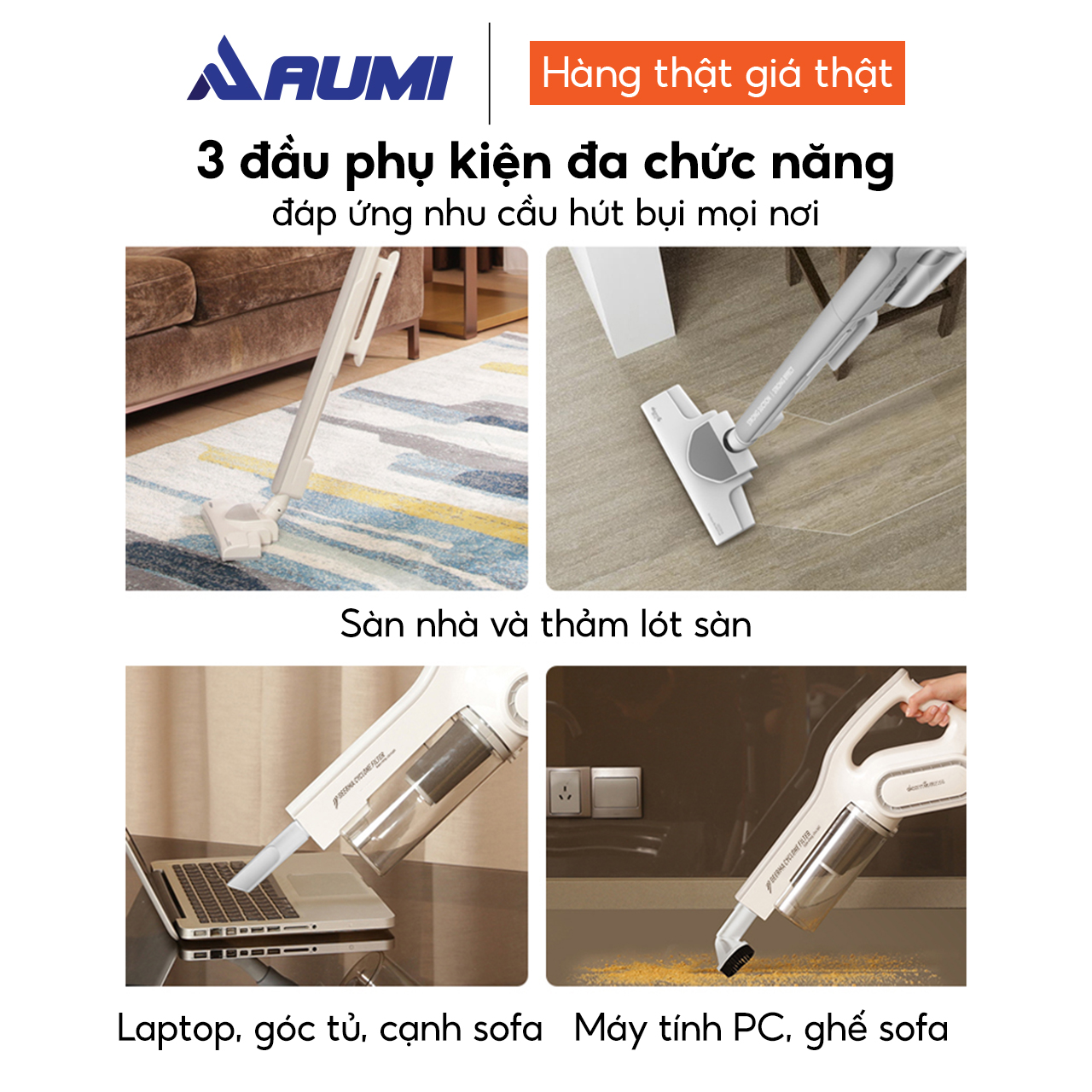 Hình ảnh Máy Hút Bụi Cầm Tay Deerma-Deerma Vacuum Cleaner DX700 - Hàng Chính Hãng