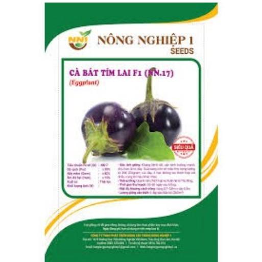 HẠT GIỐNG CÀ BÁT TÍM CAO SẢN