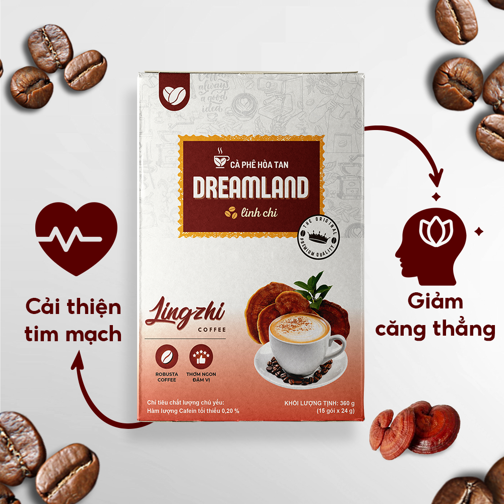Cà Phê DREAMLAND LINH CHI - Hàng Chính Hãng Bảo Long