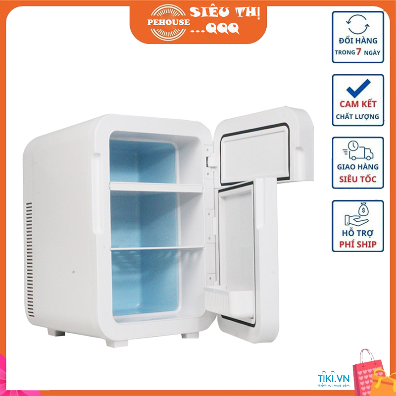 Tủ lạnh mini cho gia đình và xe hơi 20L máy làm nóng lạnh 2 chiều nhỏ gọn dễ di chuyển - Hàng chính hãng