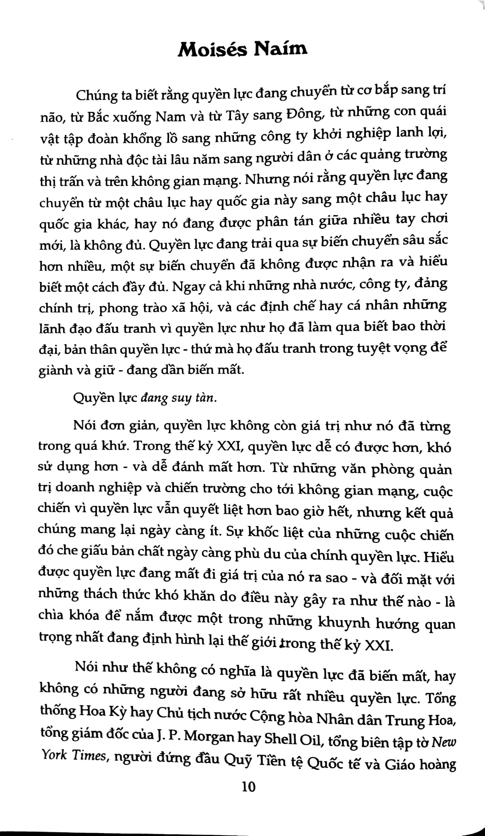 Sự Suy Tàn Của Quyền Lực (Tái Bản)