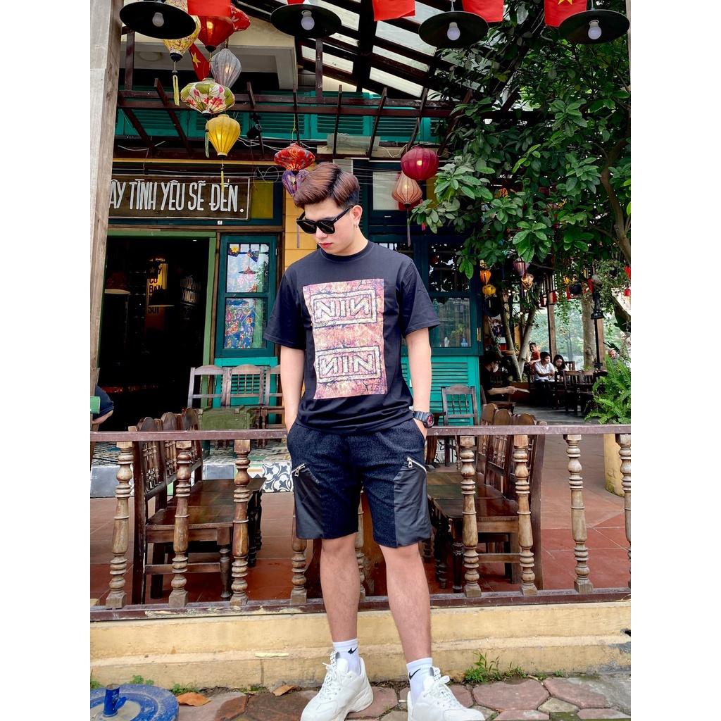 Áo Thun Nam Nữ Unisex Cổ Tròn Natee N8, Áo Thun Ngắn Tay Vải Cotton