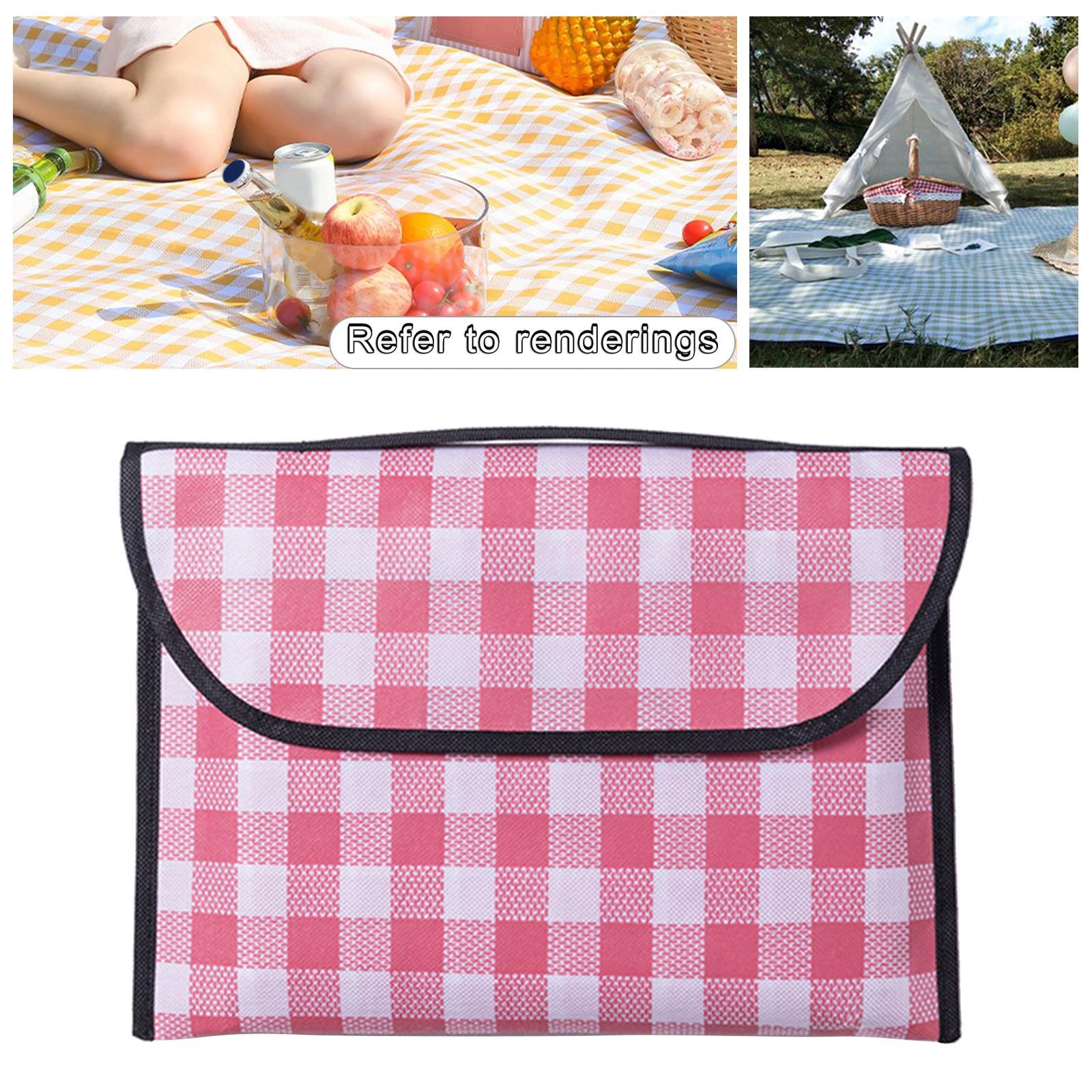 Portable Picnic Mat 70.7"x78.7" Sandproof Foldable Picnic Blanket for Kids Adults
